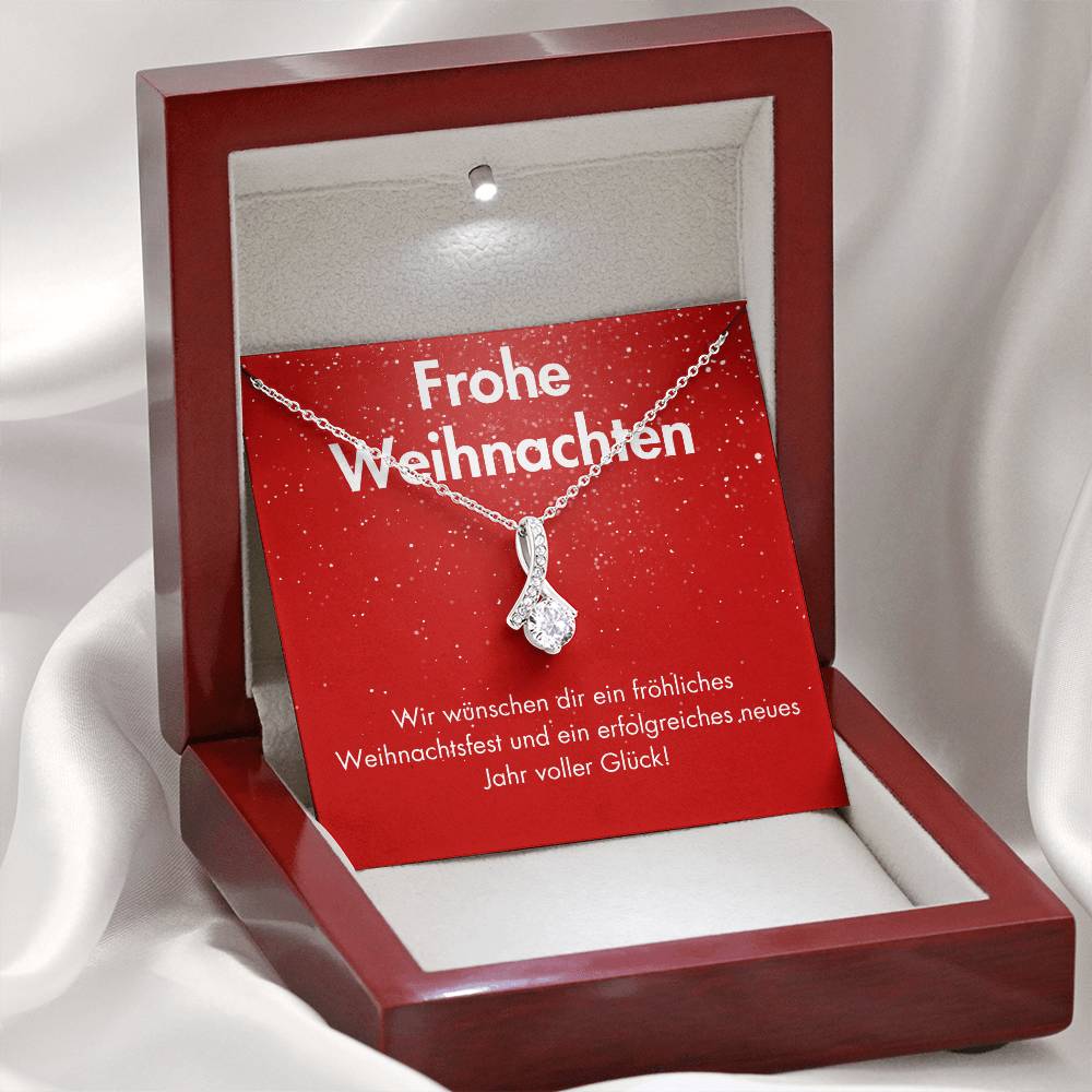 Frohe Weihnachten Halskette