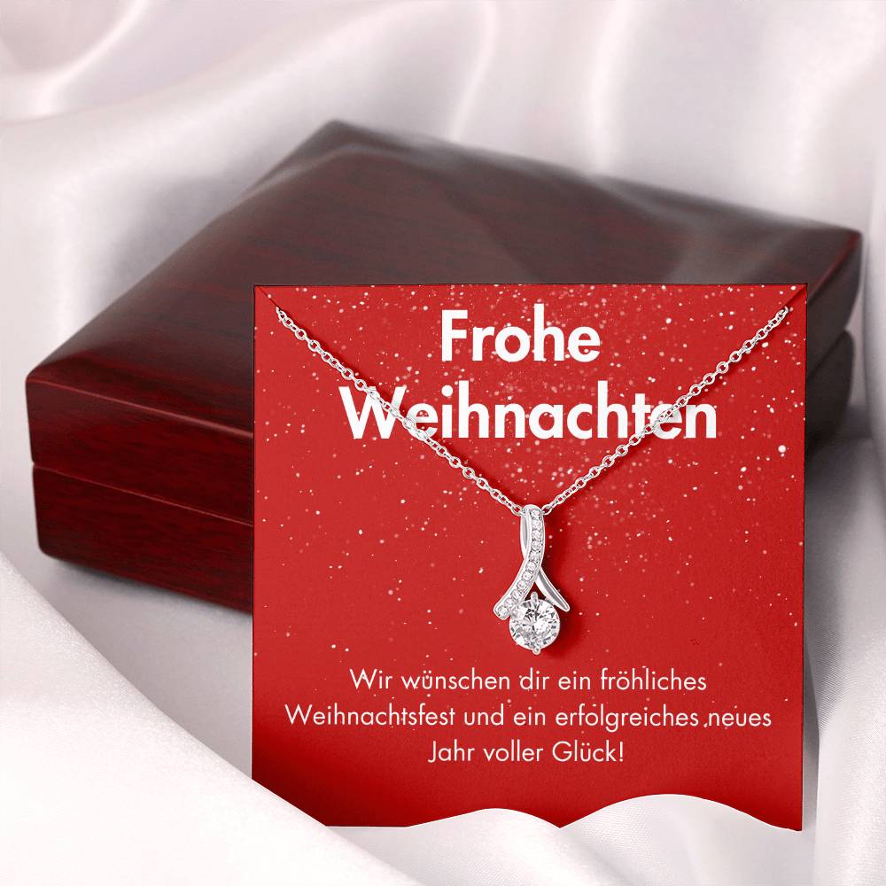 Frohe Weihnachten Halskette