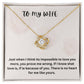 Beautiful Necklace For My Beautiful Wife