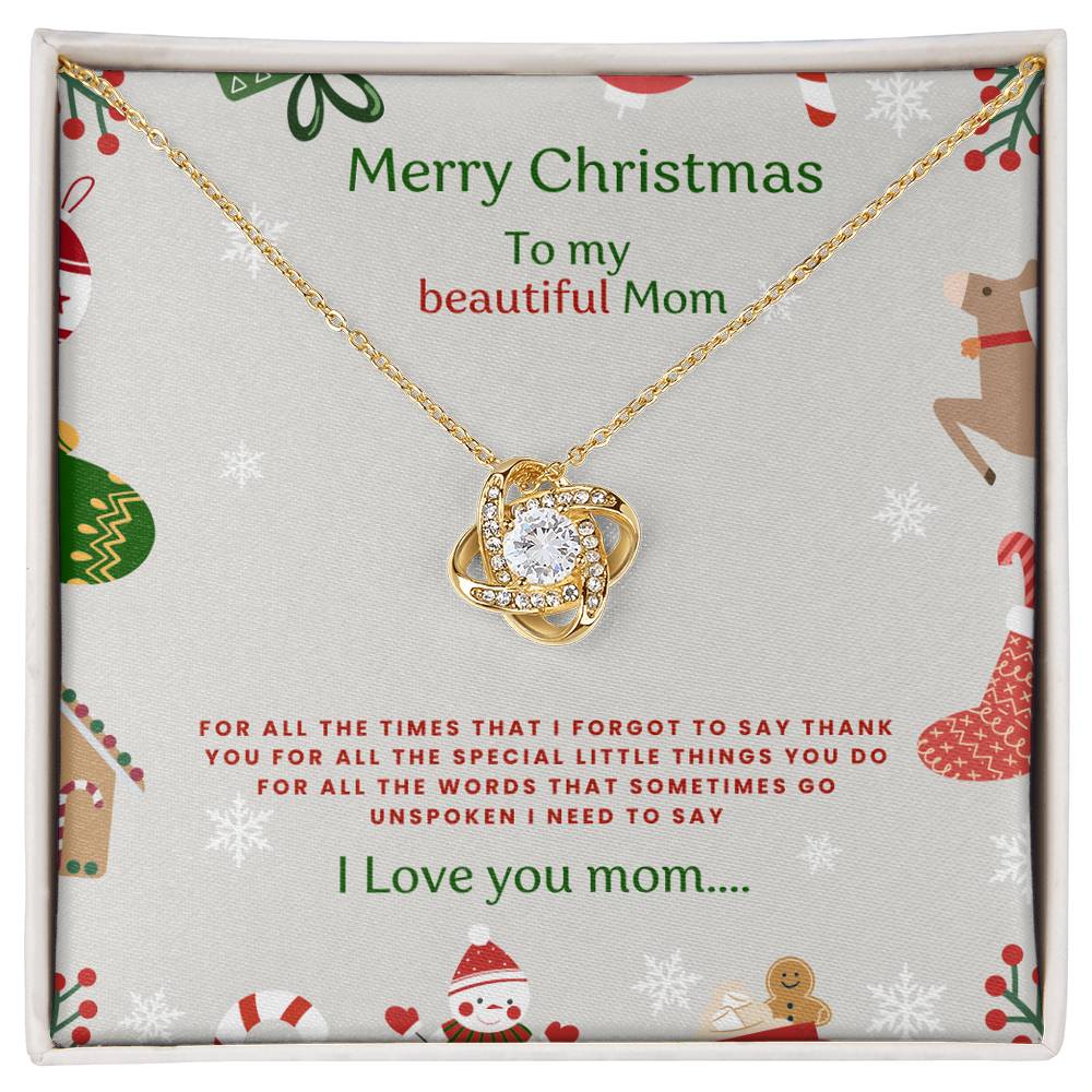 Beautiful Necklace For My Mom Marry Christmas