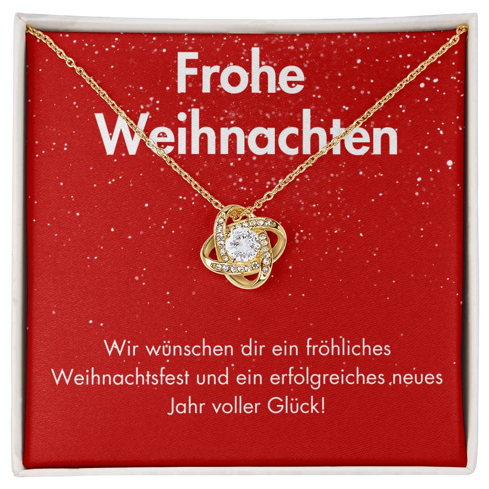 Frohe Weihnachten Halskette