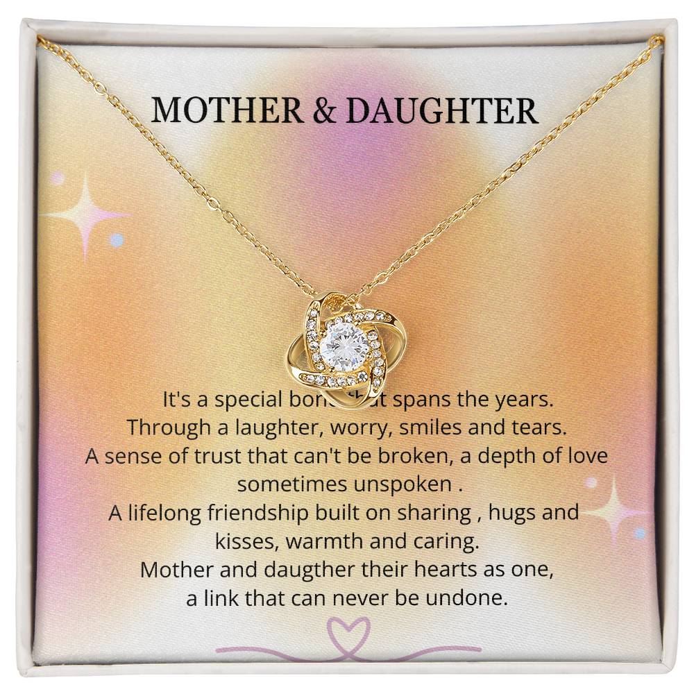 beautiful necklace for mother and daughter