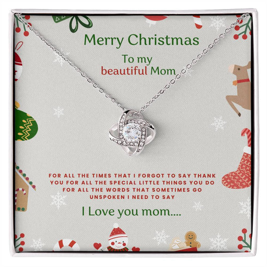 Beautiful Necklace For My Mom Marry Christmas