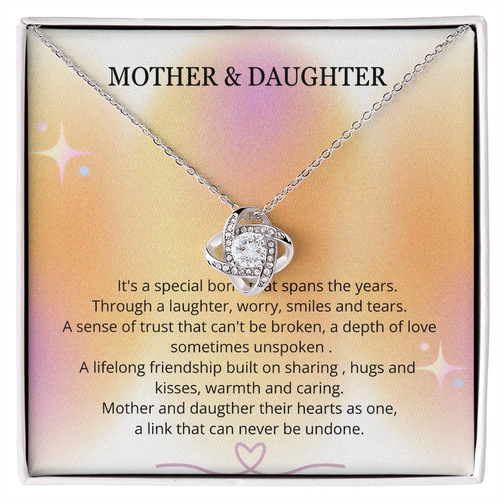 beautiful necklace for mother and daughter