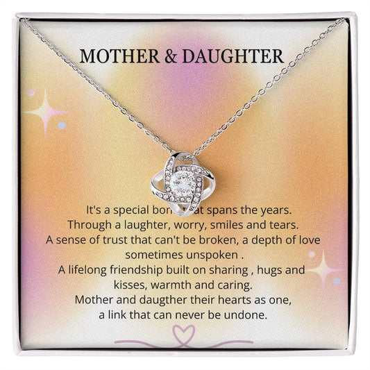 beautiful necklace for mother and daughter