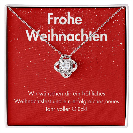 Frohe Weihnachten Halskette