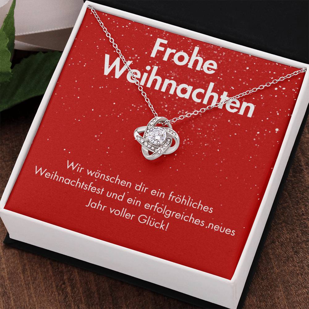 Frohe Weihnachten Halskette