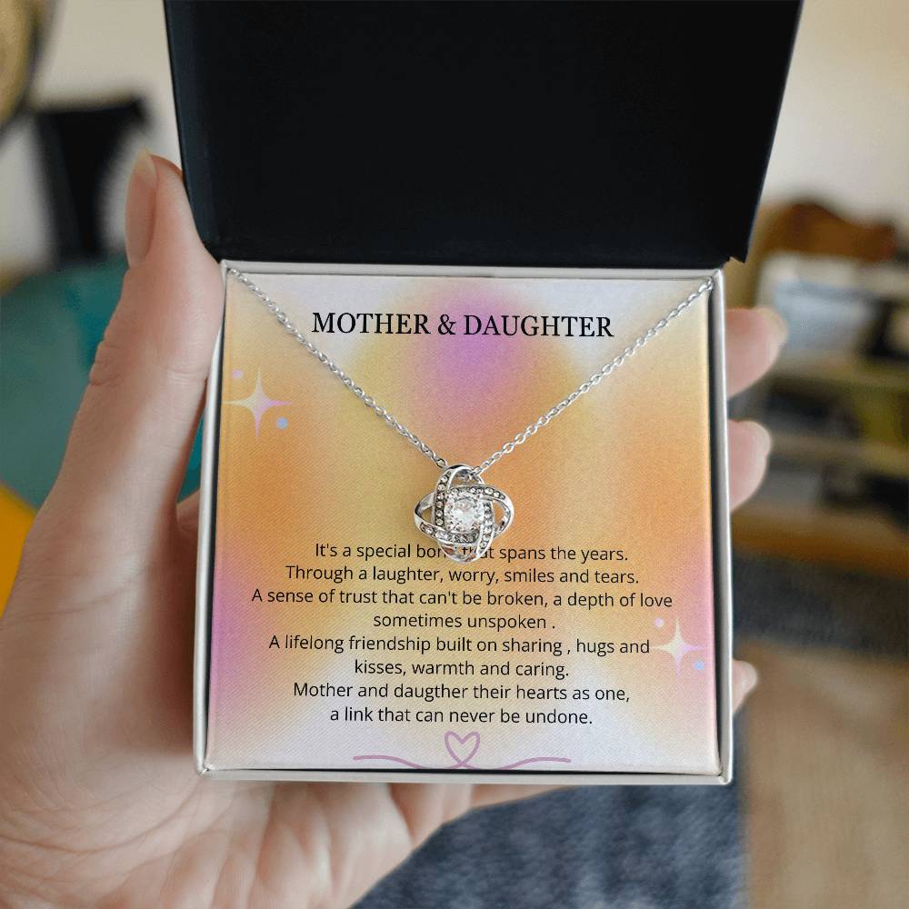 beautiful necklace for mother and daughter