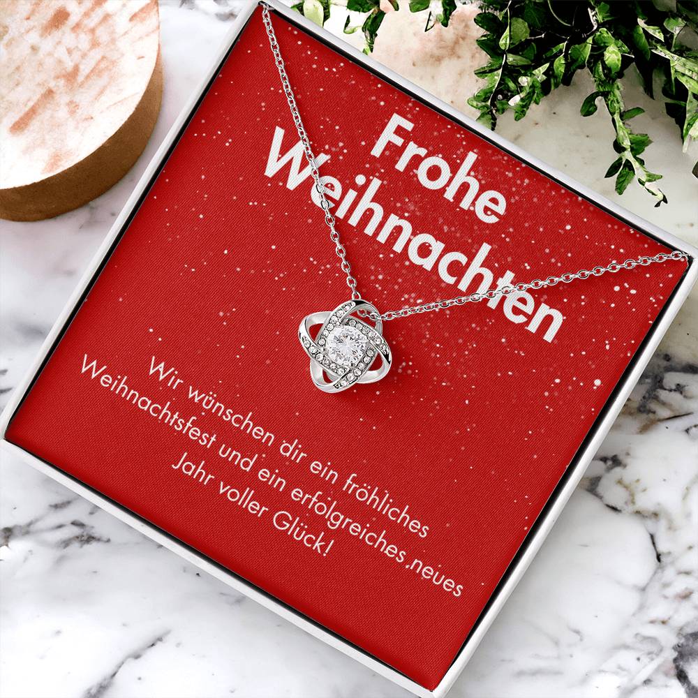 Frohe Weihnachten Halskette