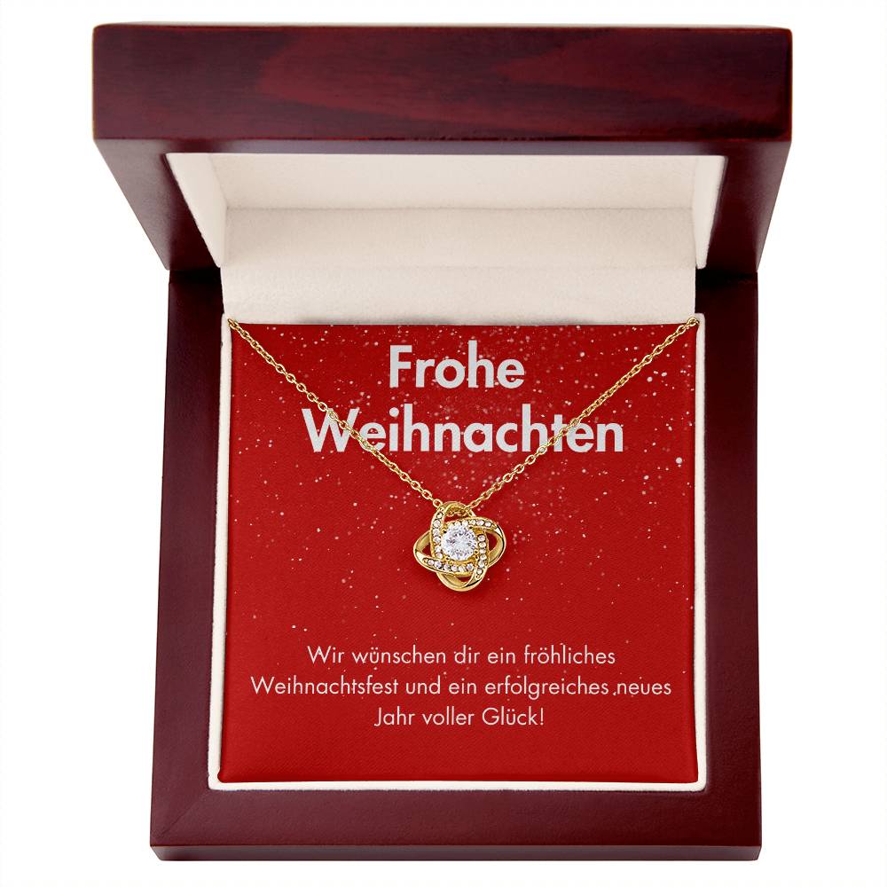 Frohe Weihnachten Halskette