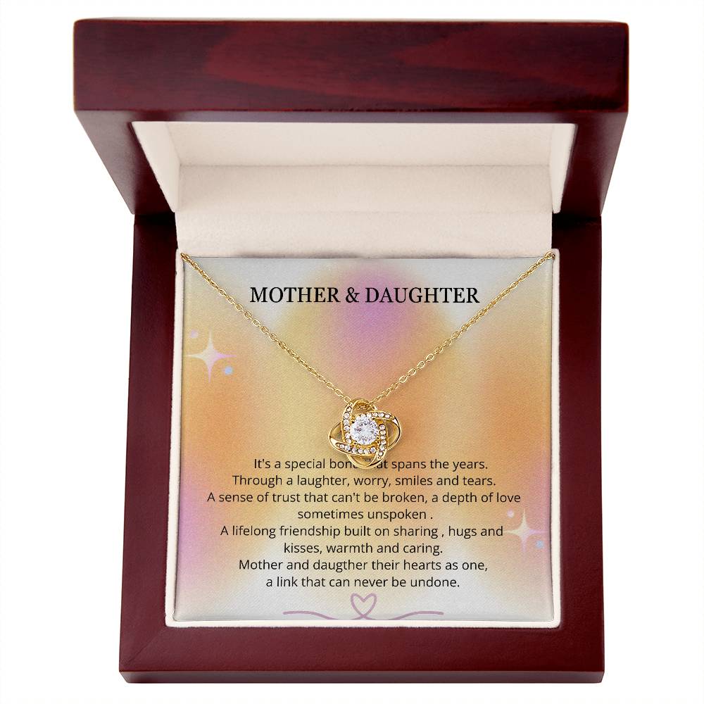 beautiful necklace for mother and daughter