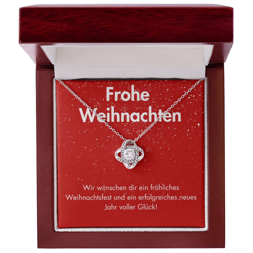 Frohe Weihnachten Halskette