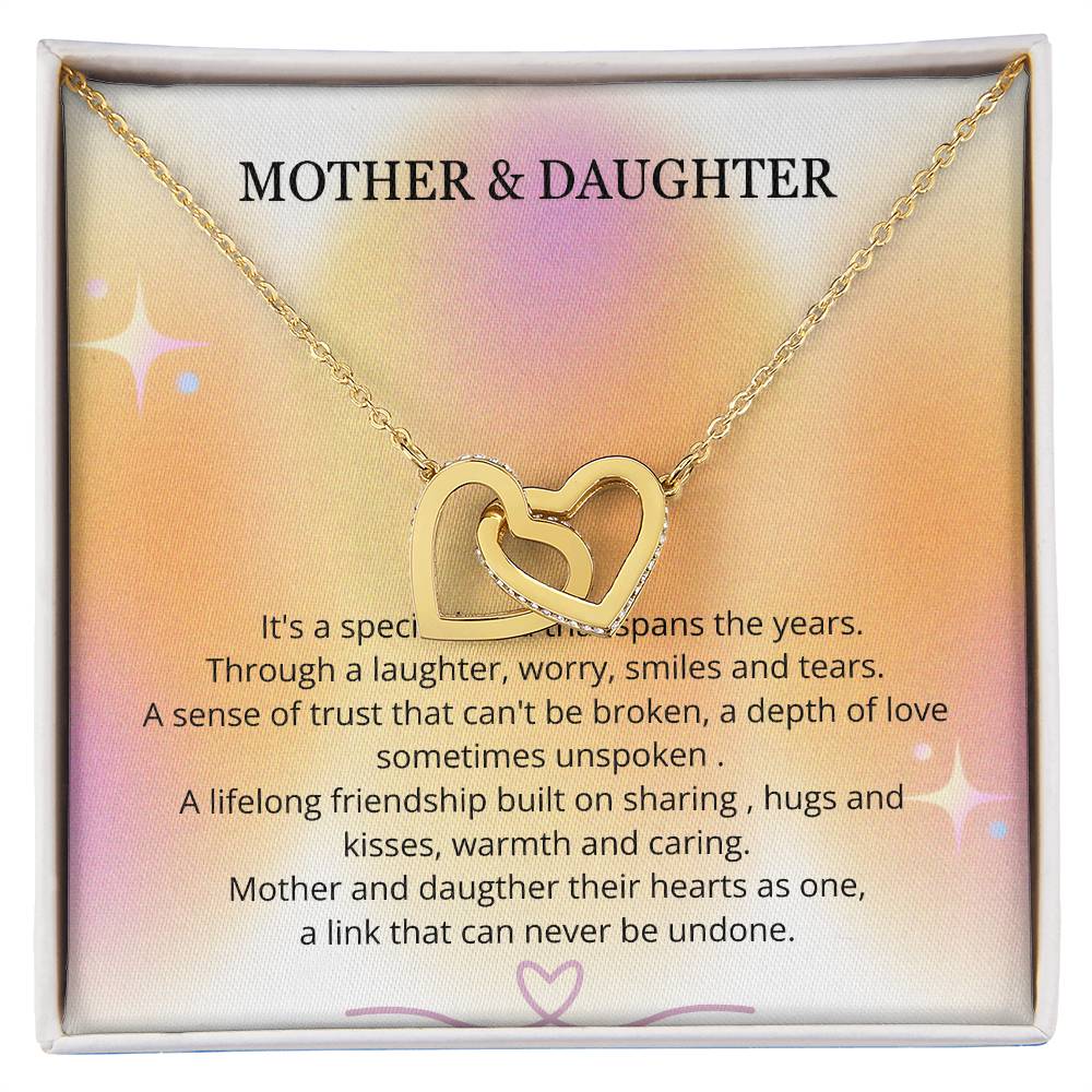 beautiful necklace for mother and daughter