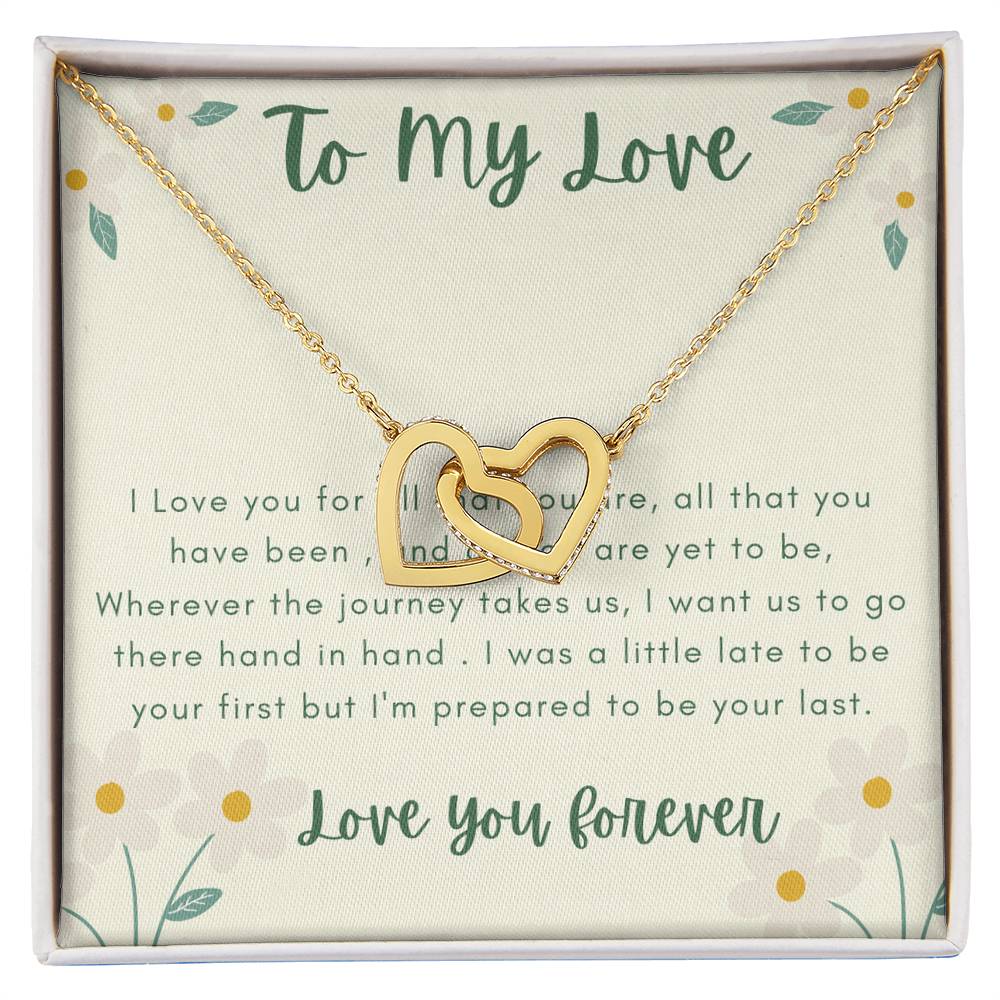 Beautiful Necklace To My Love