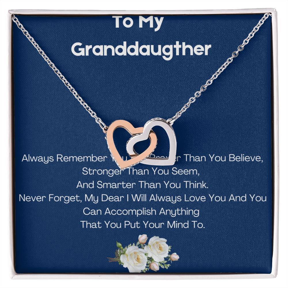 Beautiful Necklace To My Beautiful Grand Daughter