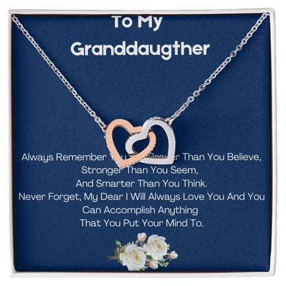 Beautiful Necklace To My Beautiful Grand Daughter