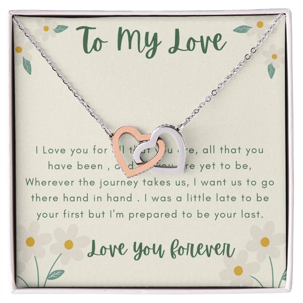 Beautiful Necklace To My Love