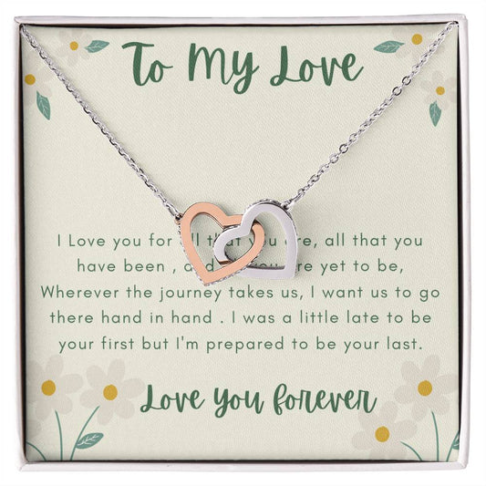 Beautiful Necklace To My Love
