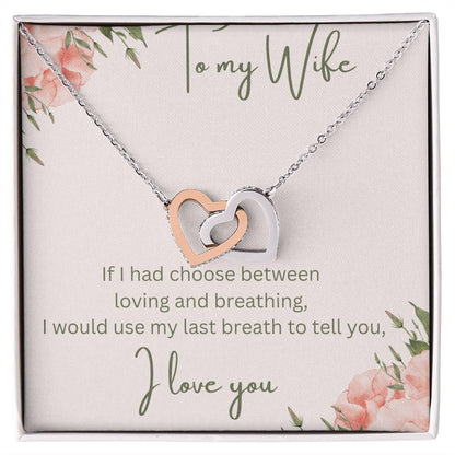 Beautiful Necklace To My Beautiful Wife