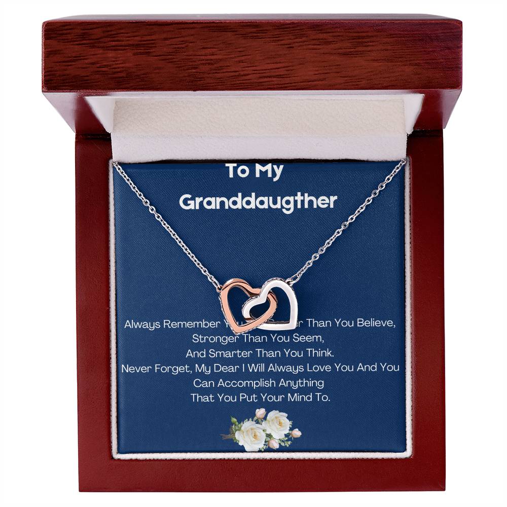 Beautiful Necklace To My Beautiful Grand Daughter