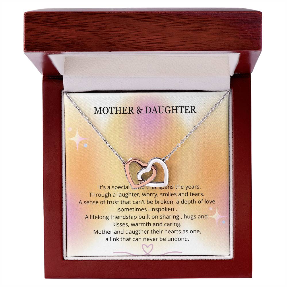 beautiful necklace for mother and daughter