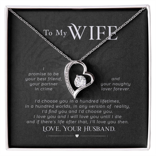 To My WIFE Necklace