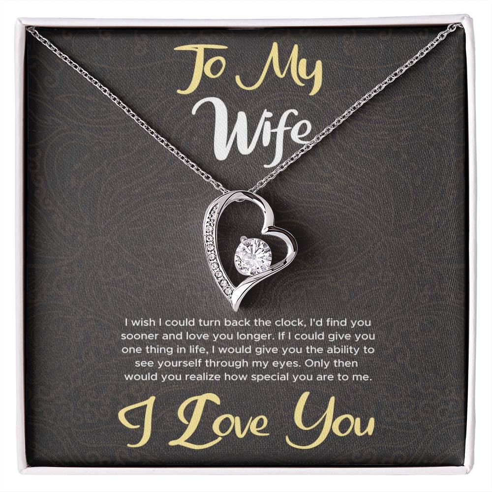 To My Gorgeous Wife Necklace