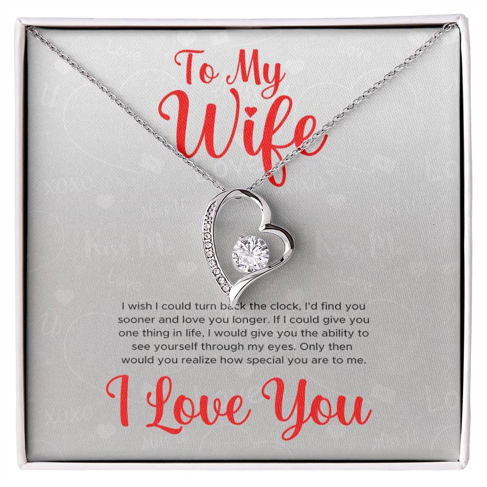 Perfect Beautiful Necklace Gift To My WIFE