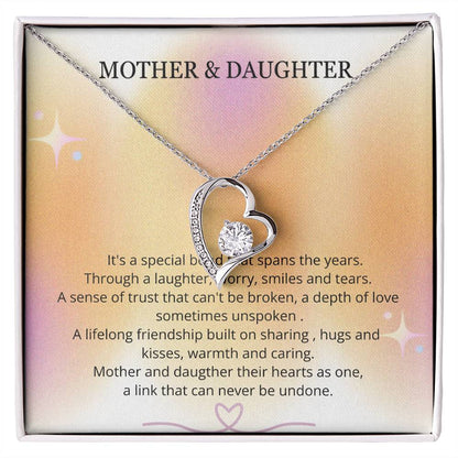 beautiful necklace for mother and daughter