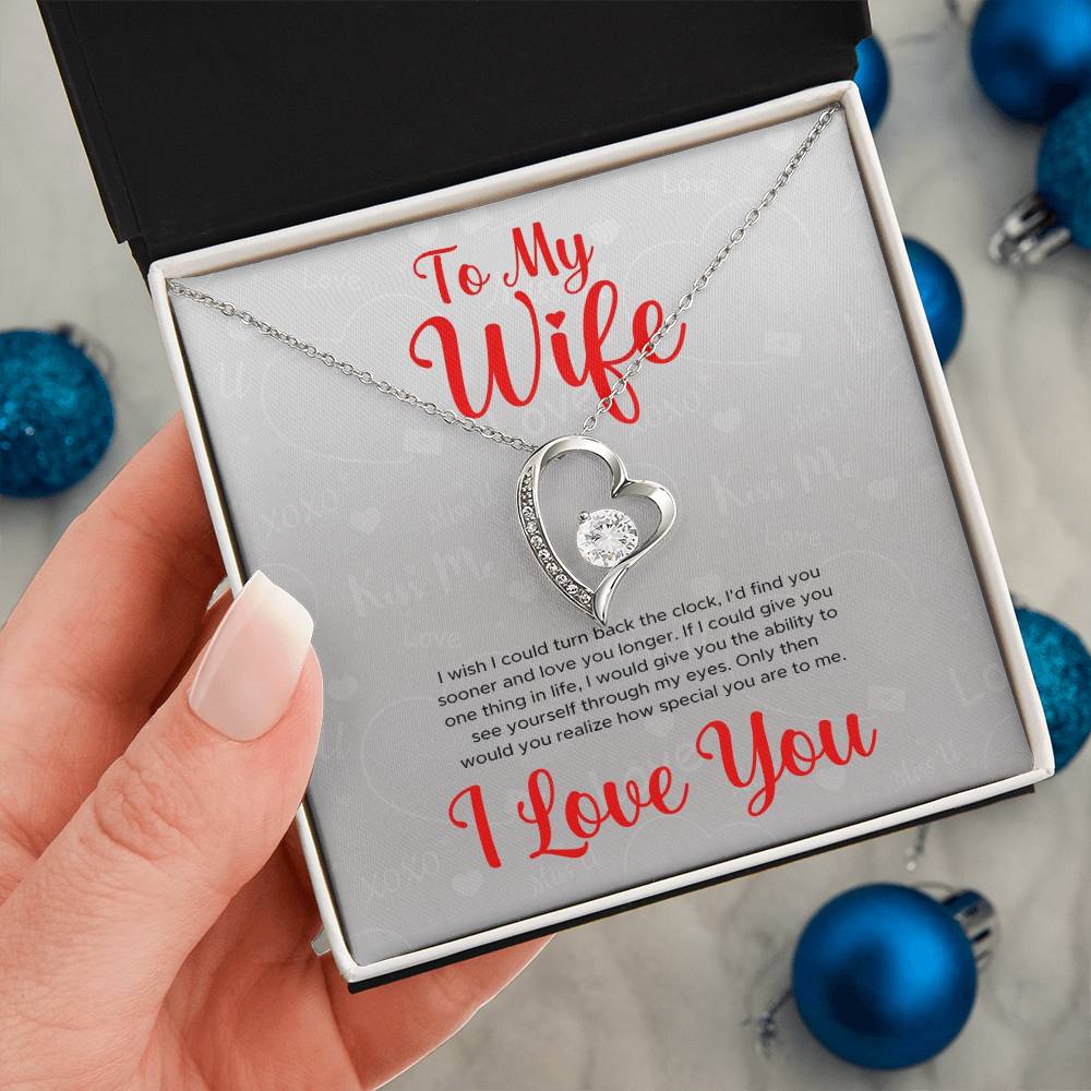 Perfect Beautiful Necklace Gift To My WIFE