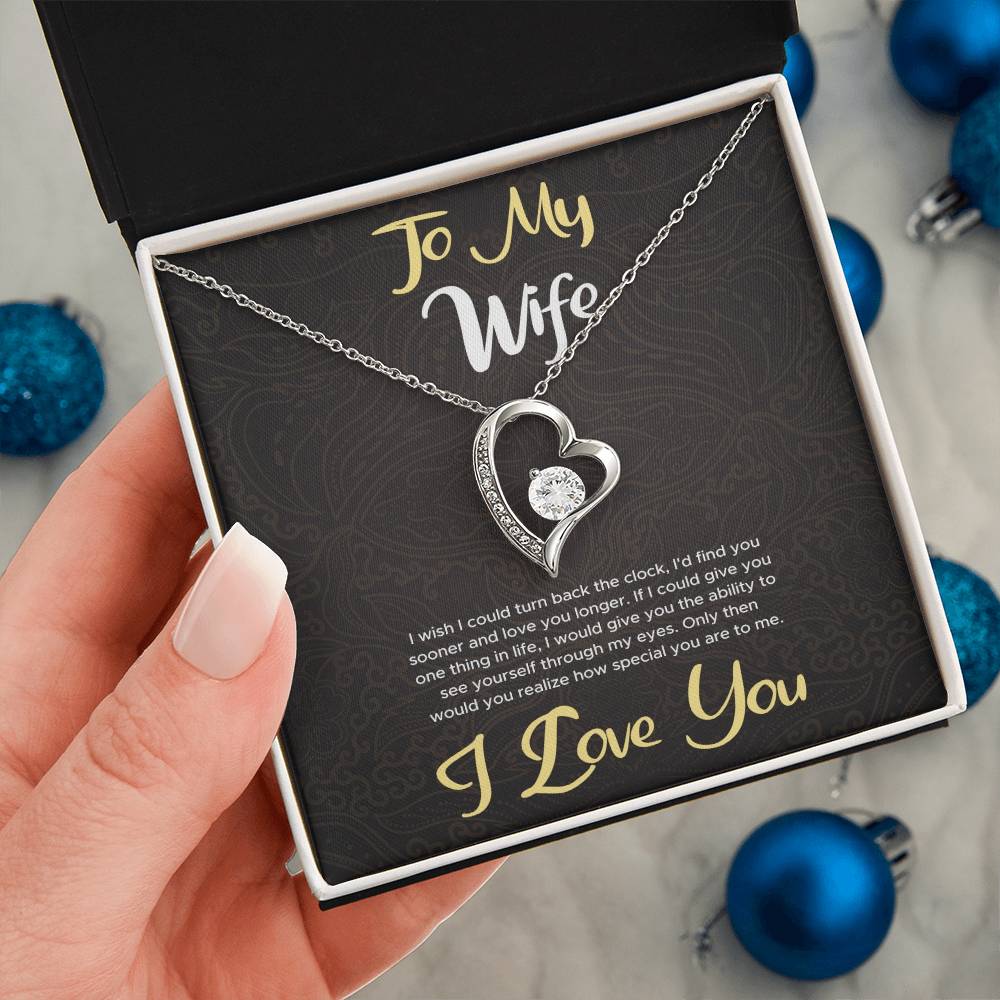 To My Gorgeous Wife Necklace