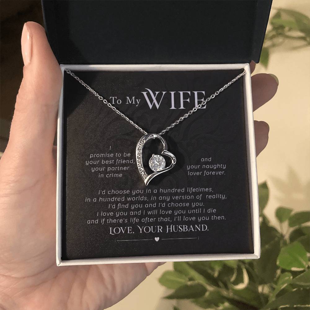 To My WIFE Necklace