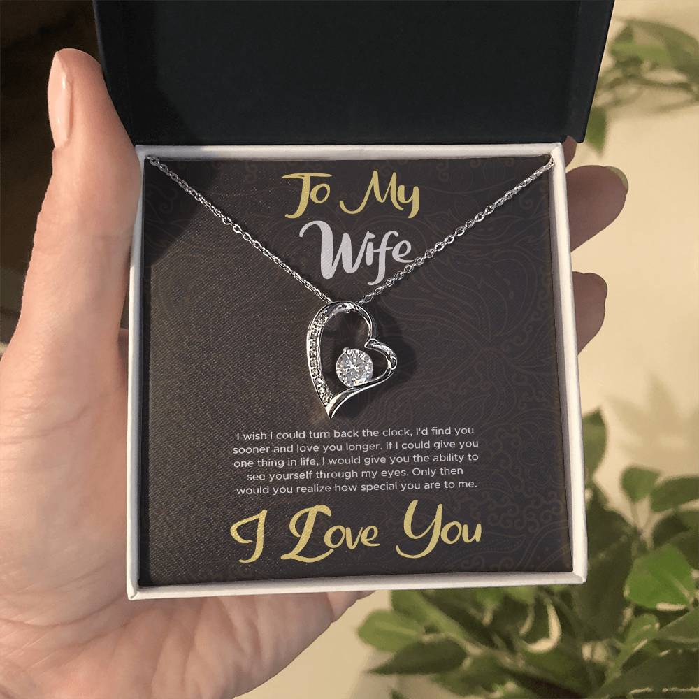 To My Gorgeous Wife Necklace