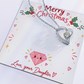 To My Mom from Daughter Christmas Gift – Forever Love Heart Necklace with Crystal