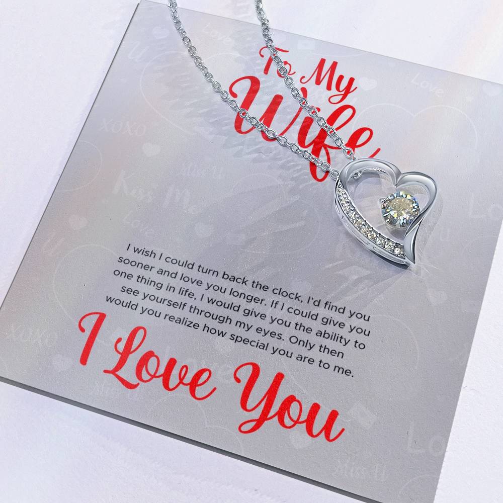 Perfect Beautiful Necklace Gift To My WIFE