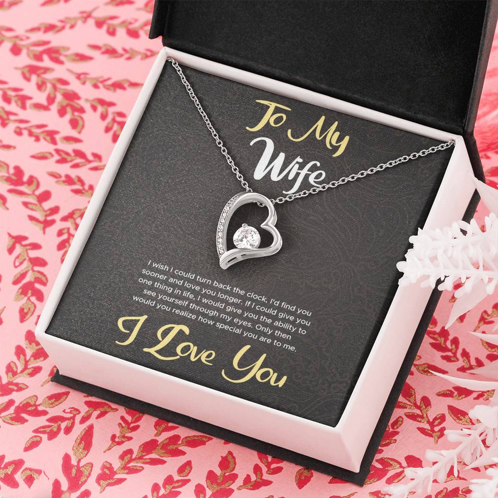 To My Gorgeous Wife Necklace