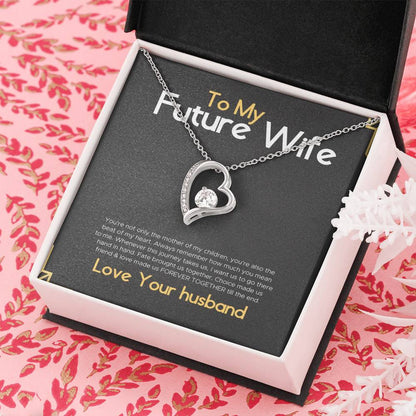 To My Gorgeous Future Wife Gift Necklace for Birthday