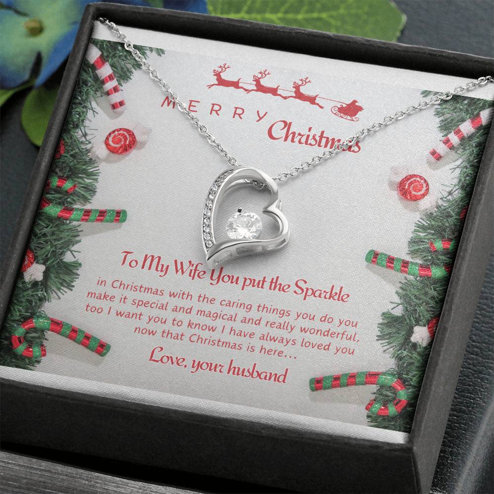 Beautiful Necklace For My Loving Wife Marry Christmas