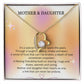 beautiful necklace for mother and daughter