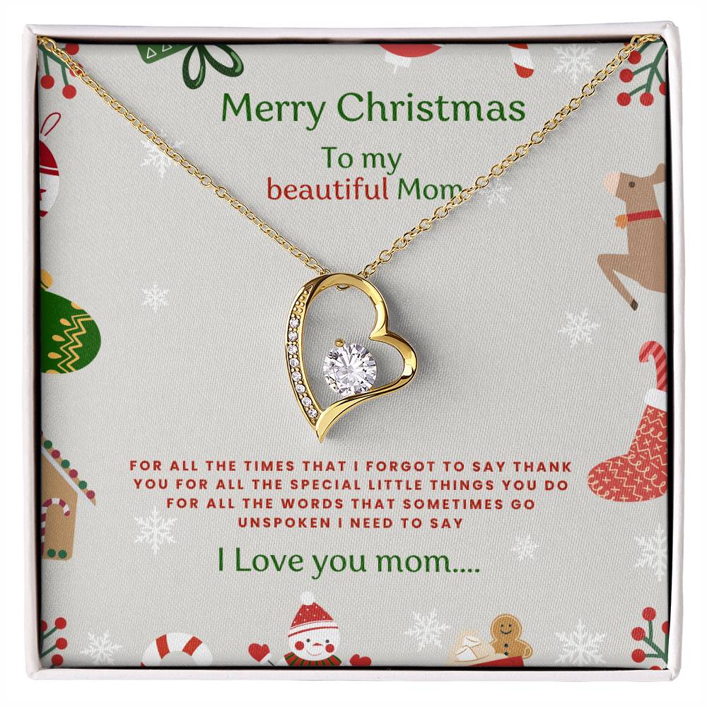 Beautiful Necklace For My Mom Marry Christmas