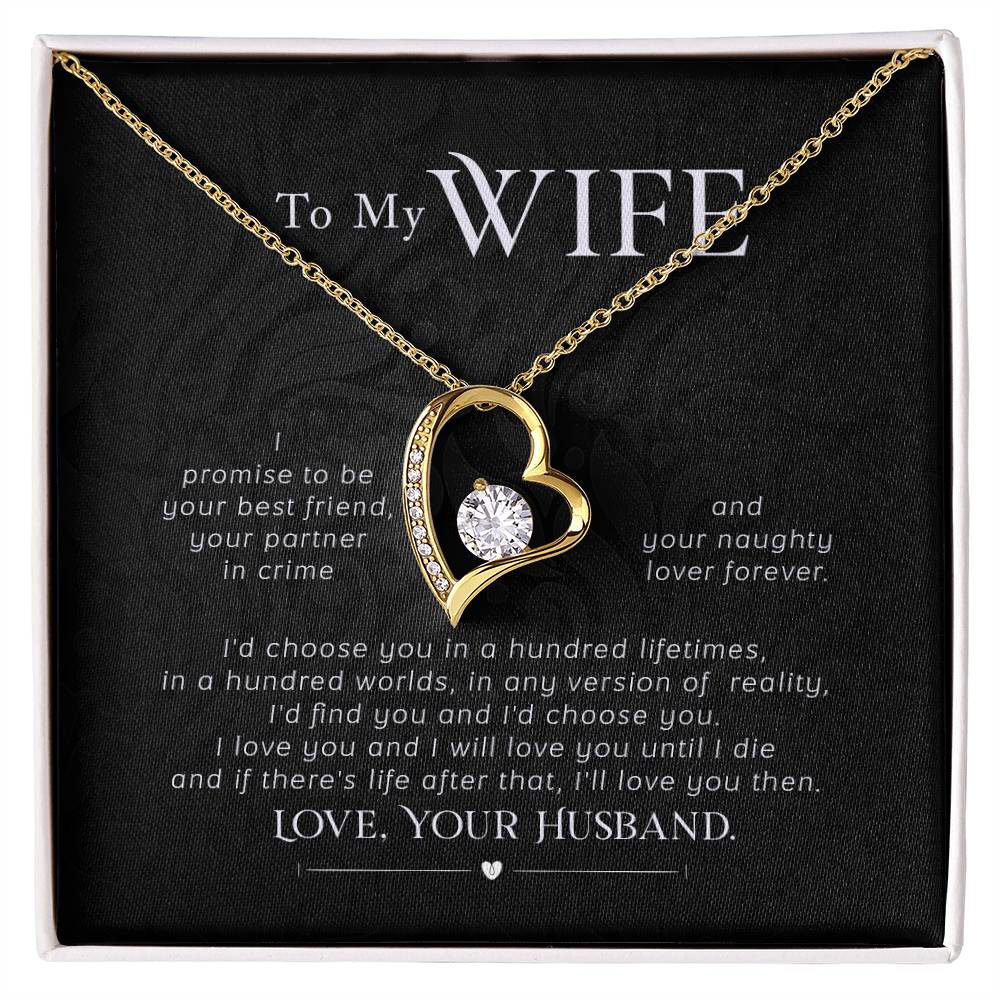 To My WIFE Necklace