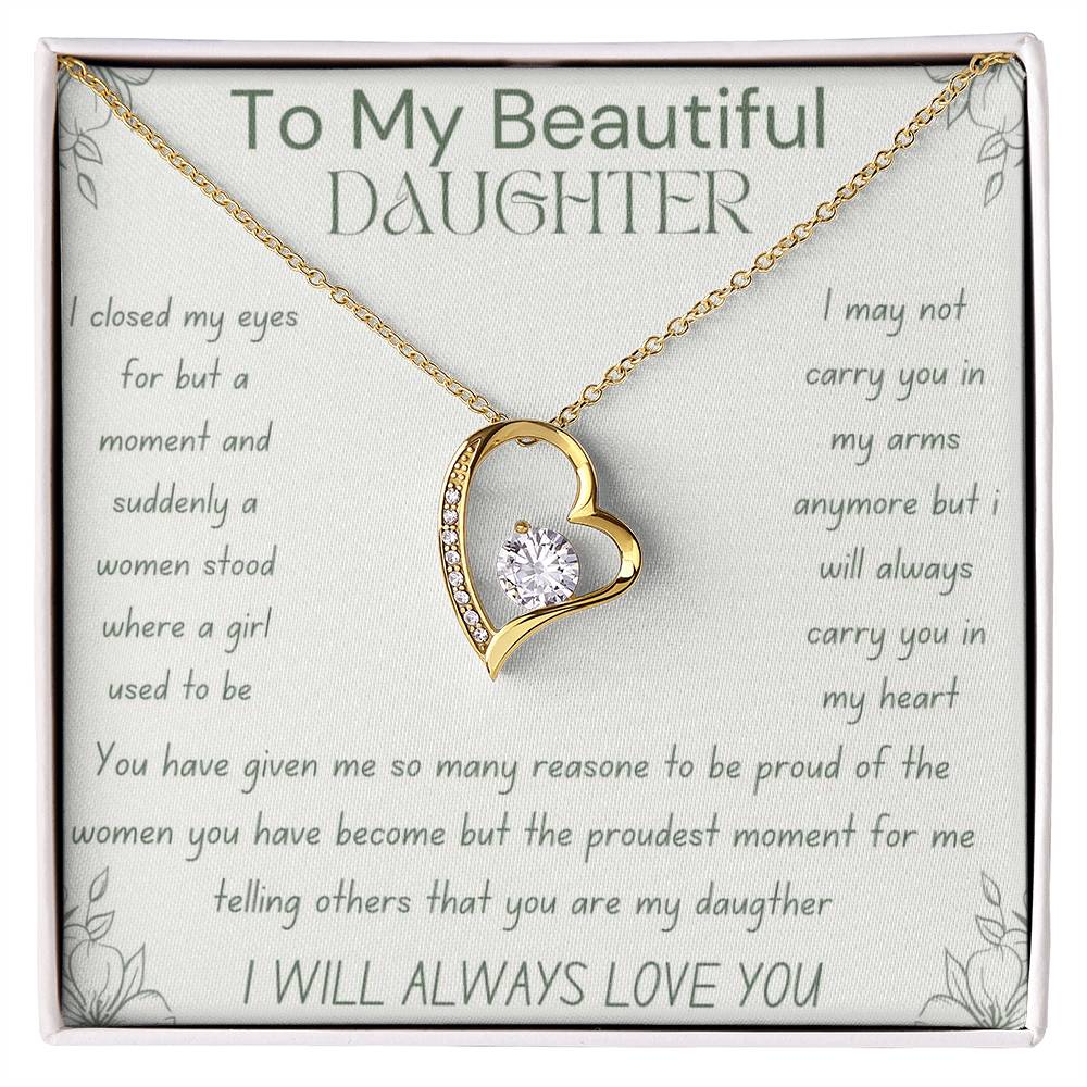 To My Beautiful Daughter