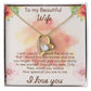 Beautiful necklace for my beautiful Wife