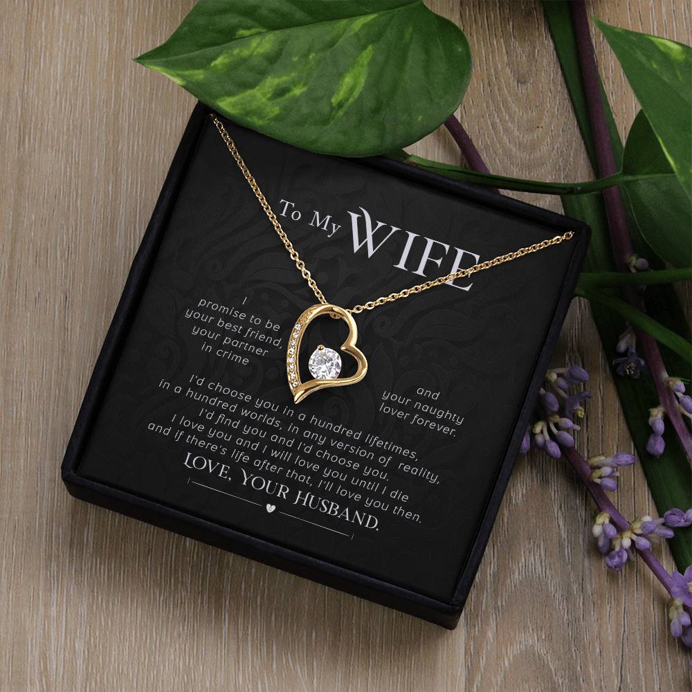 To My WIFE Necklace