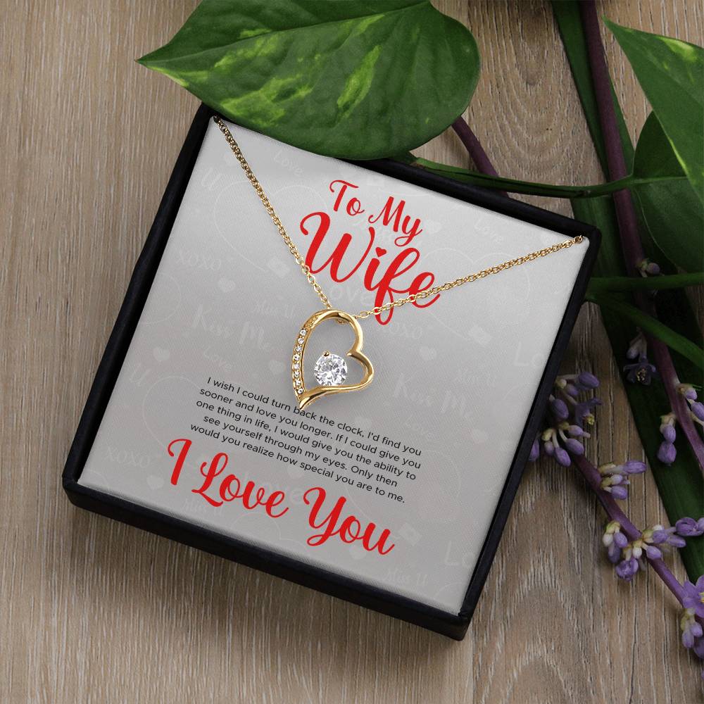 Perfect Beautiful Necklace Gift To My WIFE