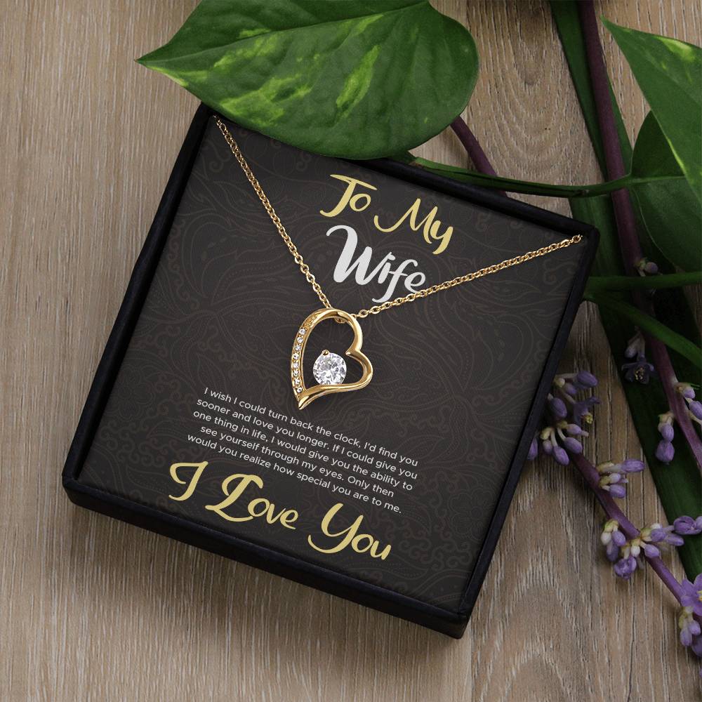 To My Gorgeous Wife Necklace