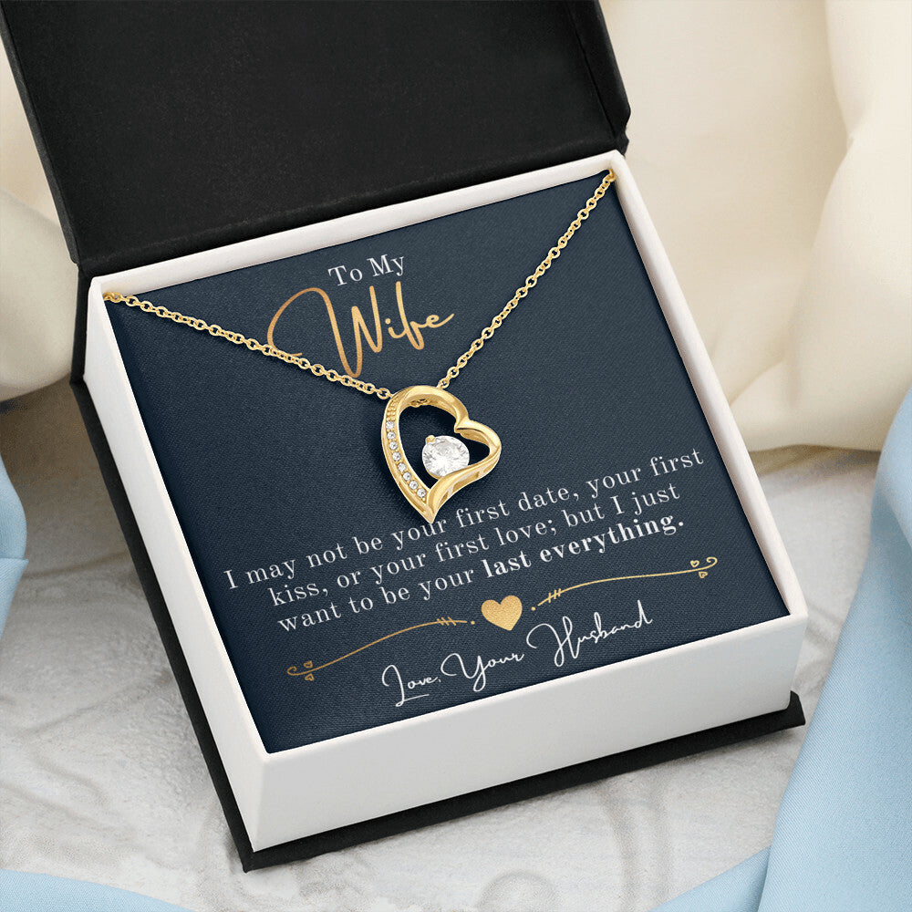 To My Gorgeous Wife Birthday Necklace