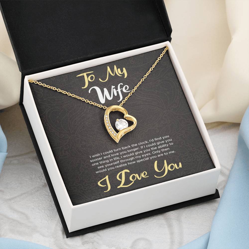 To My Gorgeous Wife Necklace