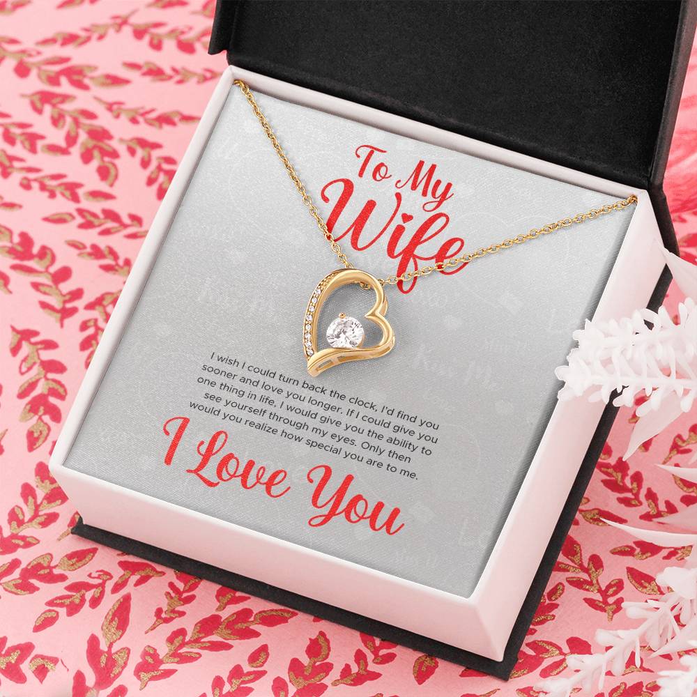 Perfect Beautiful Necklace Gift To My WIFE