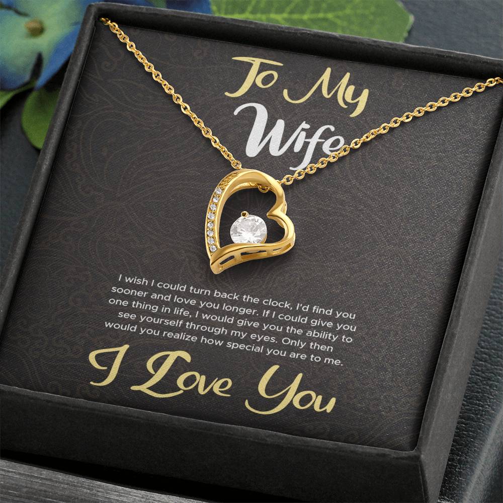 To My Gorgeous Wife Necklace